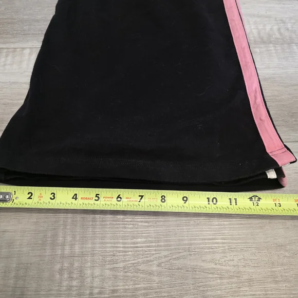 Harley-Davidson Black Joggers with Pink and White Stripes - Picture 9 of 10